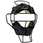 CHAMPRO LIGHTWEIGHT STEEL UMPIRE MASK WITH TWO-TONE PADS