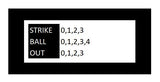Champion Oversized 3 Wheel Umpire Indicator