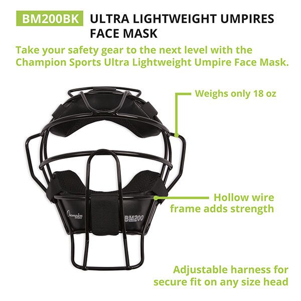 Champion Sports Ultra Lightweight Youth Catchers Mask
