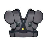 WILSON MLB WEST VEST PRO GOLD 2 MEMORY FOAM UMPIRE CHEST PROTECTOR - Stripes Plus