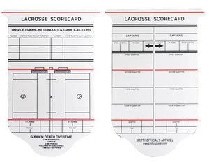 ACS540 - Collegiate Lacrosse Reusable Game Card