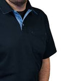 Davis BFX MLB Replica Black Umpire Shirt IN BOTH SHORT AND LONG SLEEVE