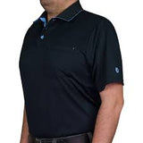 Davis BFX MLB Replica Black Umpire Shirt IN BOTH SHORT AND LONG SLEEVE