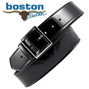 Boston Patent Leather 1 3/4" Belt**RUNS SMALL**