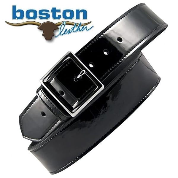 Boston Leather 1.25 Wide VELCRO Tipped Belt