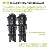 Champion Single Knee Umpire Leg Guard