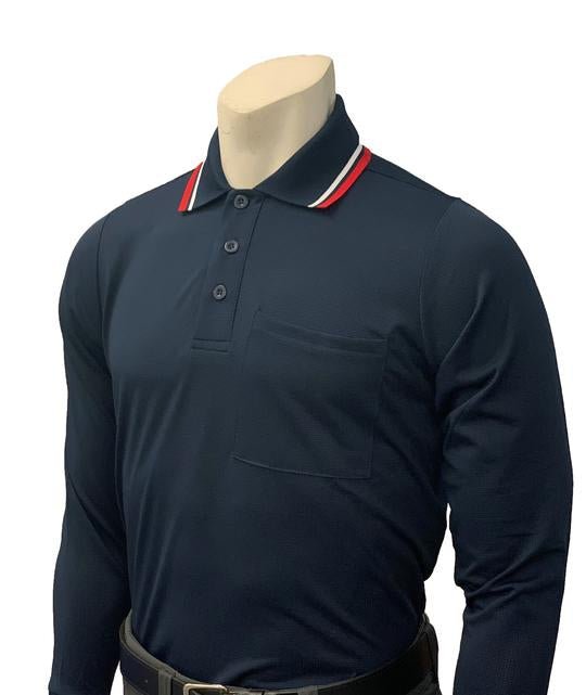 baseball umpire gear Smitty Body Flex Umpire Shirt | XL | Black | Long Sleeve