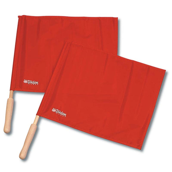 Red Linesman Flags - Stripes Plus