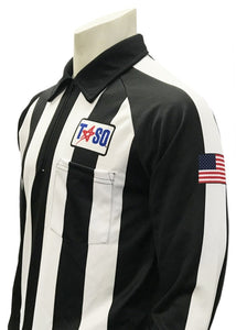 Smitty 2 1/4" Stripe TASO Long Sleeve Cold Weather Football Shirt