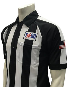 Smitty "Body Flex" TASO Sublimated Short Sleeve Football Shirt w/Placket