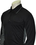 Smitty "Major League" Style Panel Shirt Long Sleeve - Performance Mesh Fabric