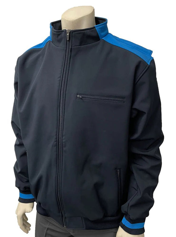 Smitty NCAA Softball Style Full Zip Thermal Fleece Umpire Jacket - Stripes Plus