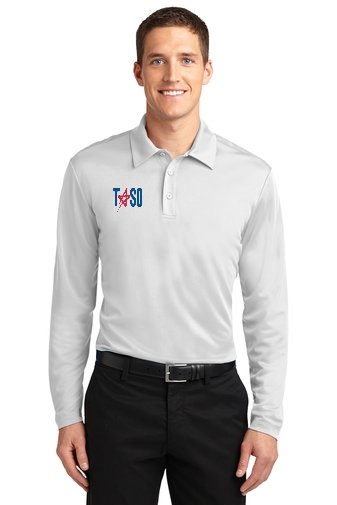 TASO Embroidered Volleyball Long Sleeve Sleeve Shirt - Stripes Plus