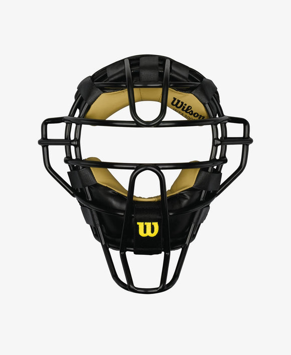 Wilson Umpire West Vest DynaLight Facemask - Stripes Plus